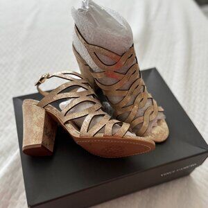 NWT Vince Camuto Norla Open Toe Heels